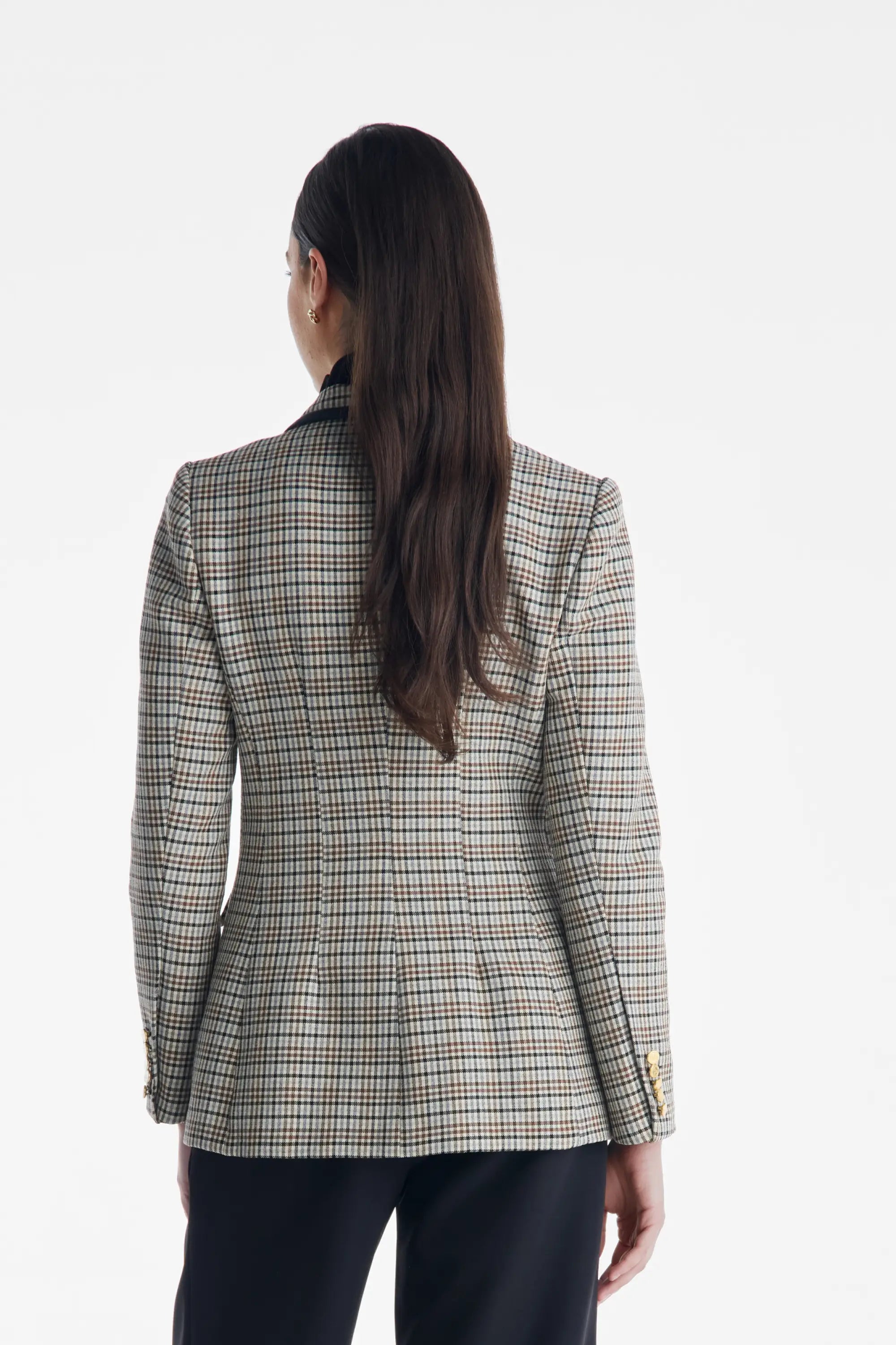 Blazer Cuadros Amari