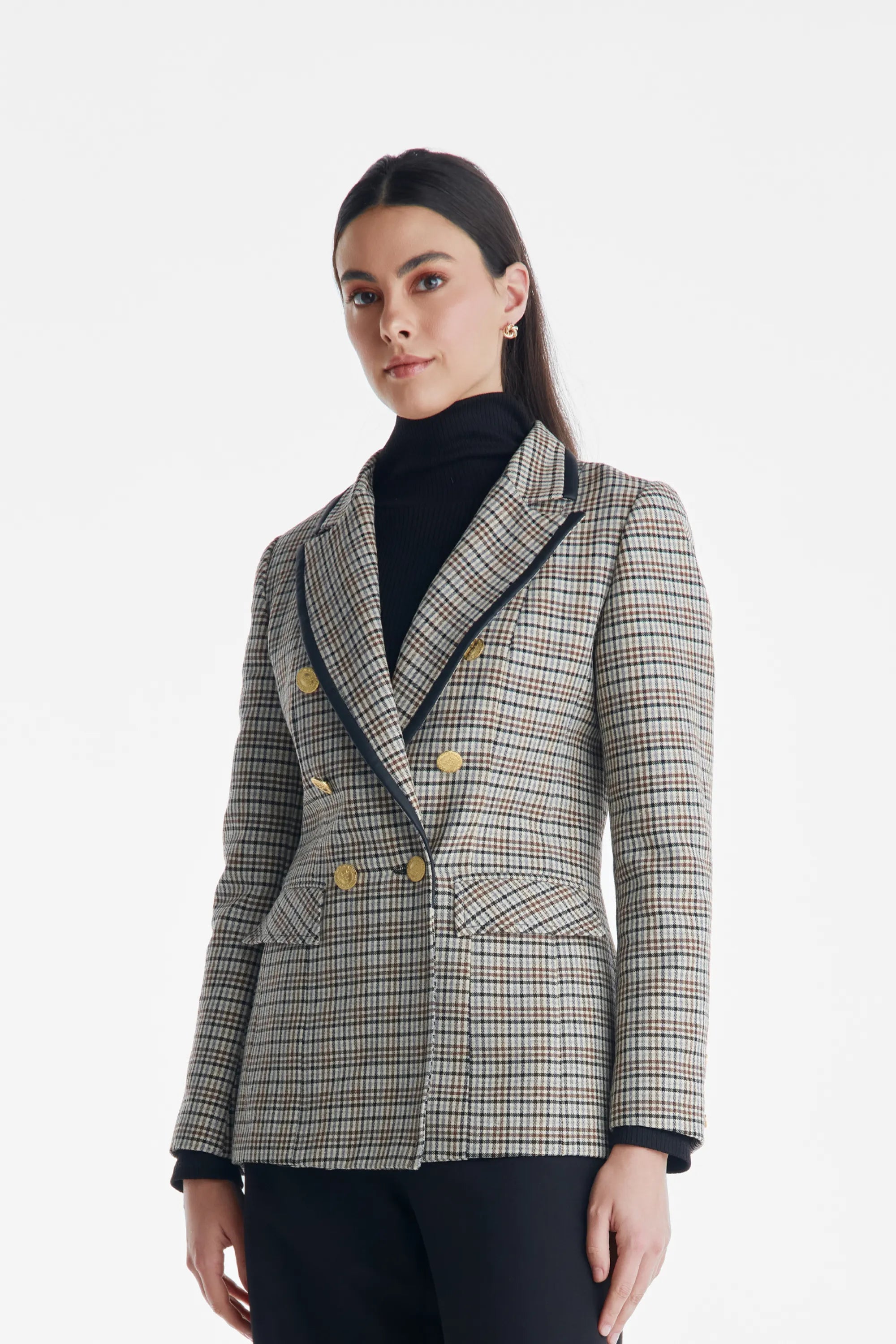 Blazer Cuadros Amari