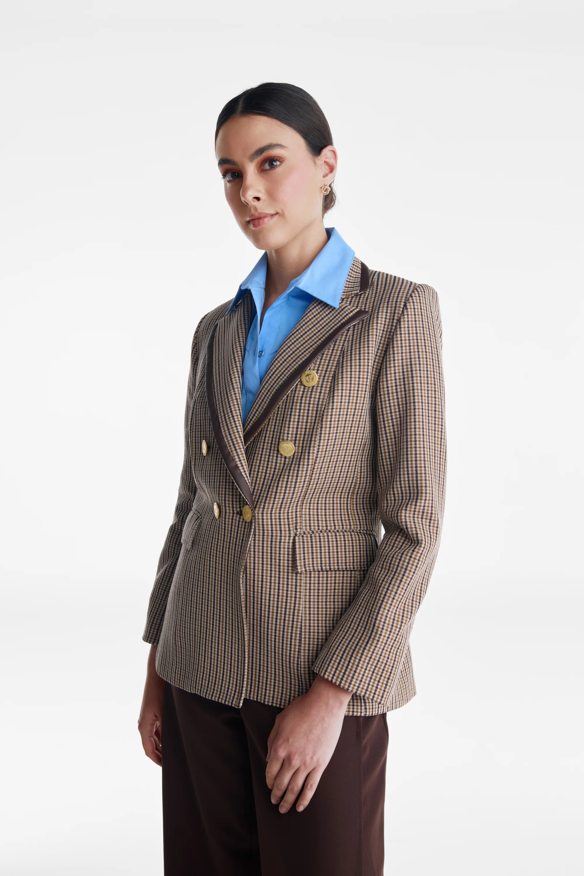 Blazer Cuadros Amari
