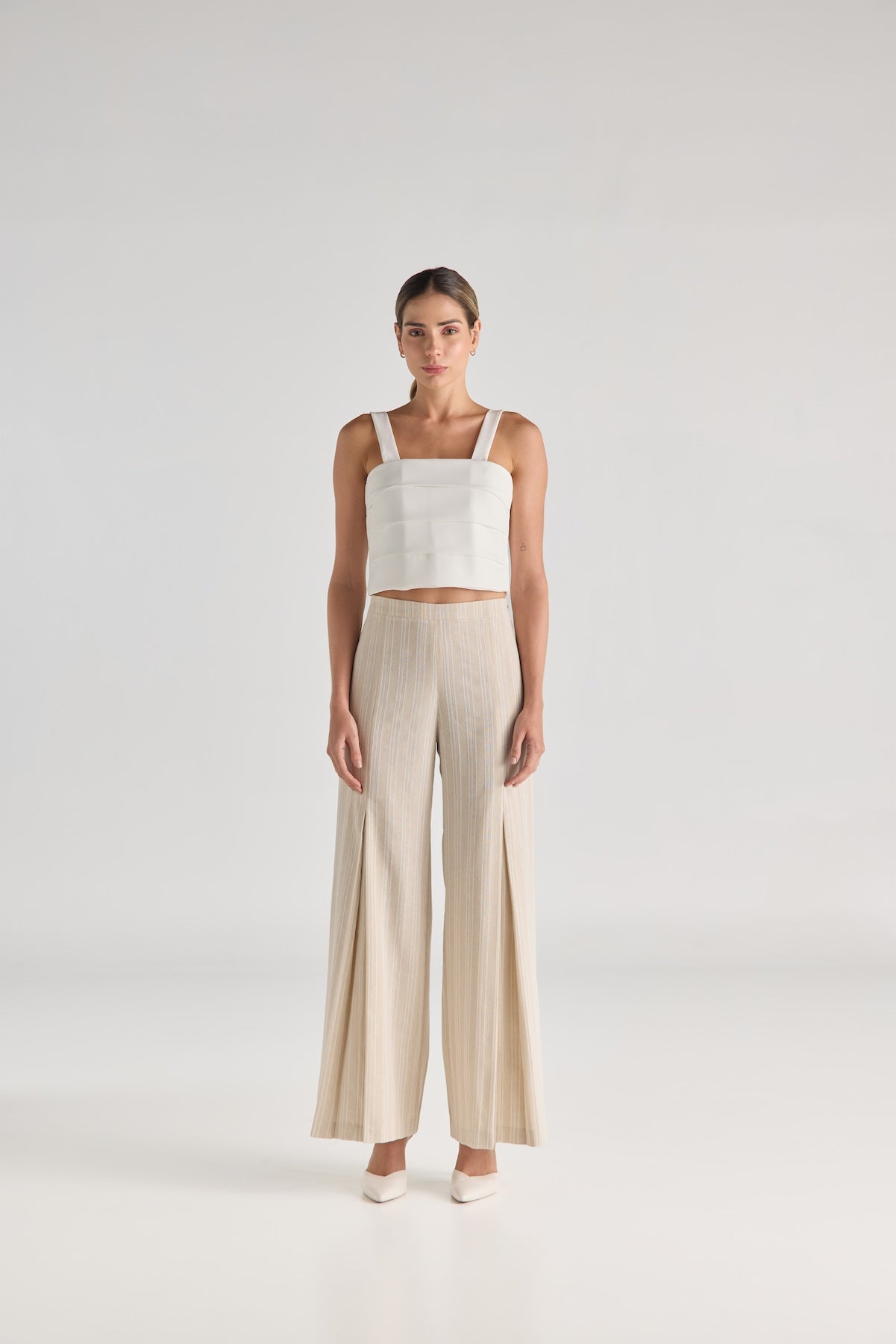 Pantalón Fuelle Lino