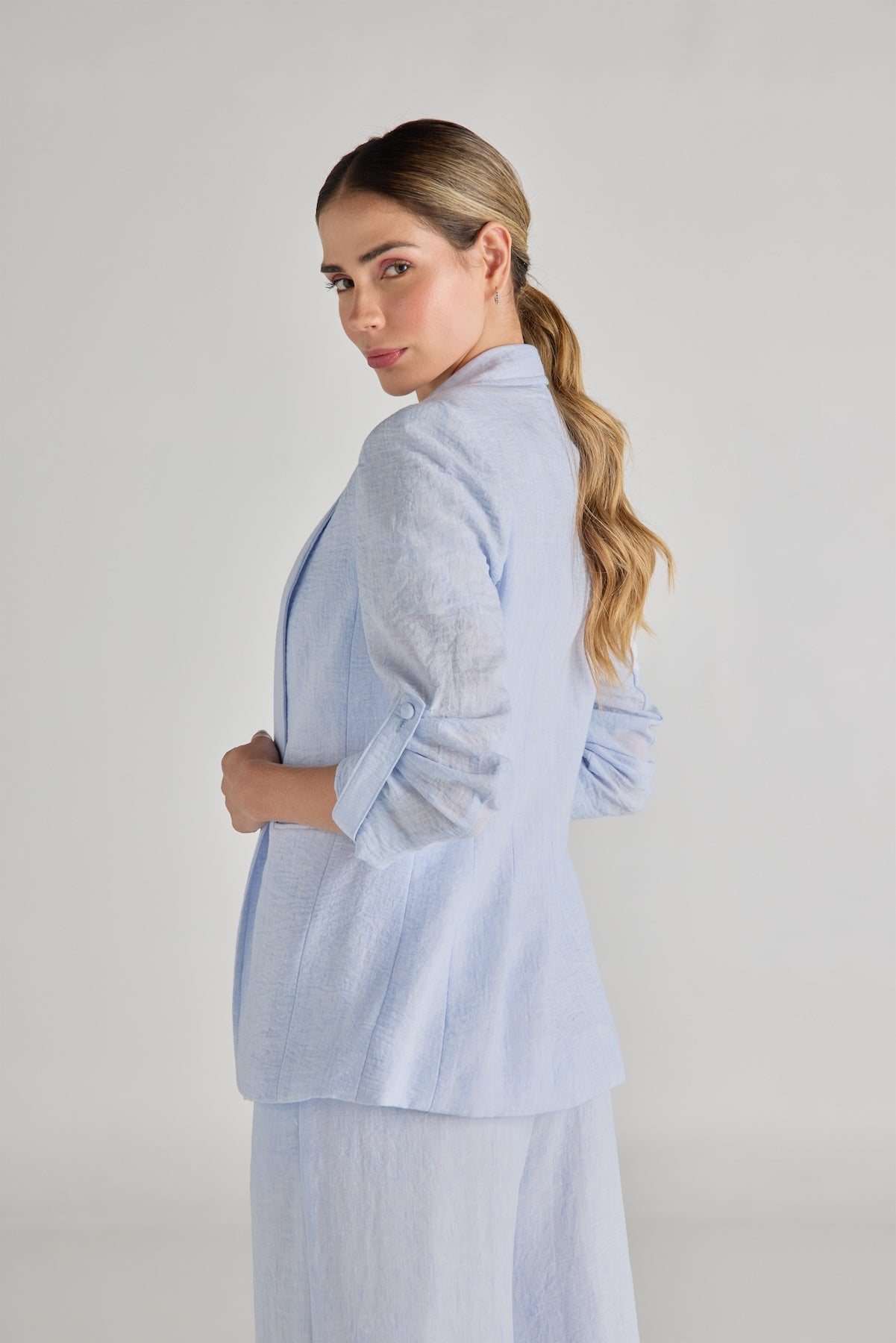 All Set Lino Azul