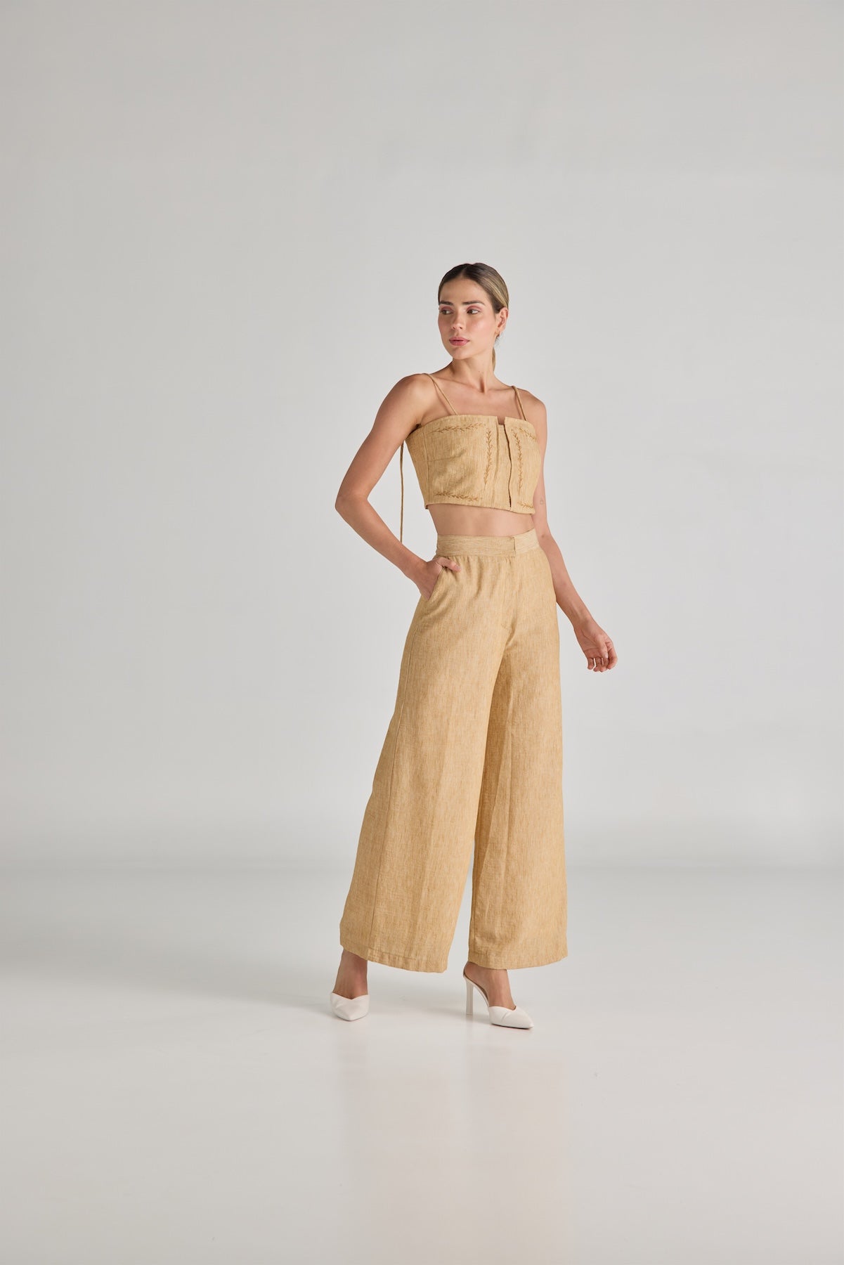 All Set Lino Beige Dorado