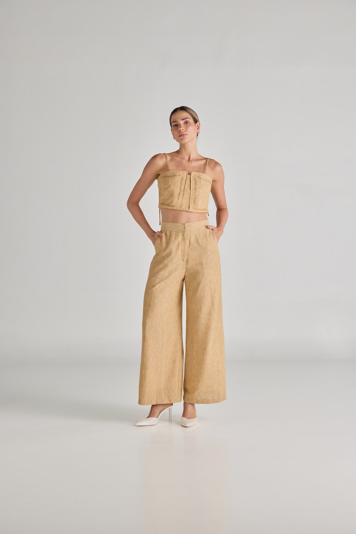 All Set Lino Beige Dorado