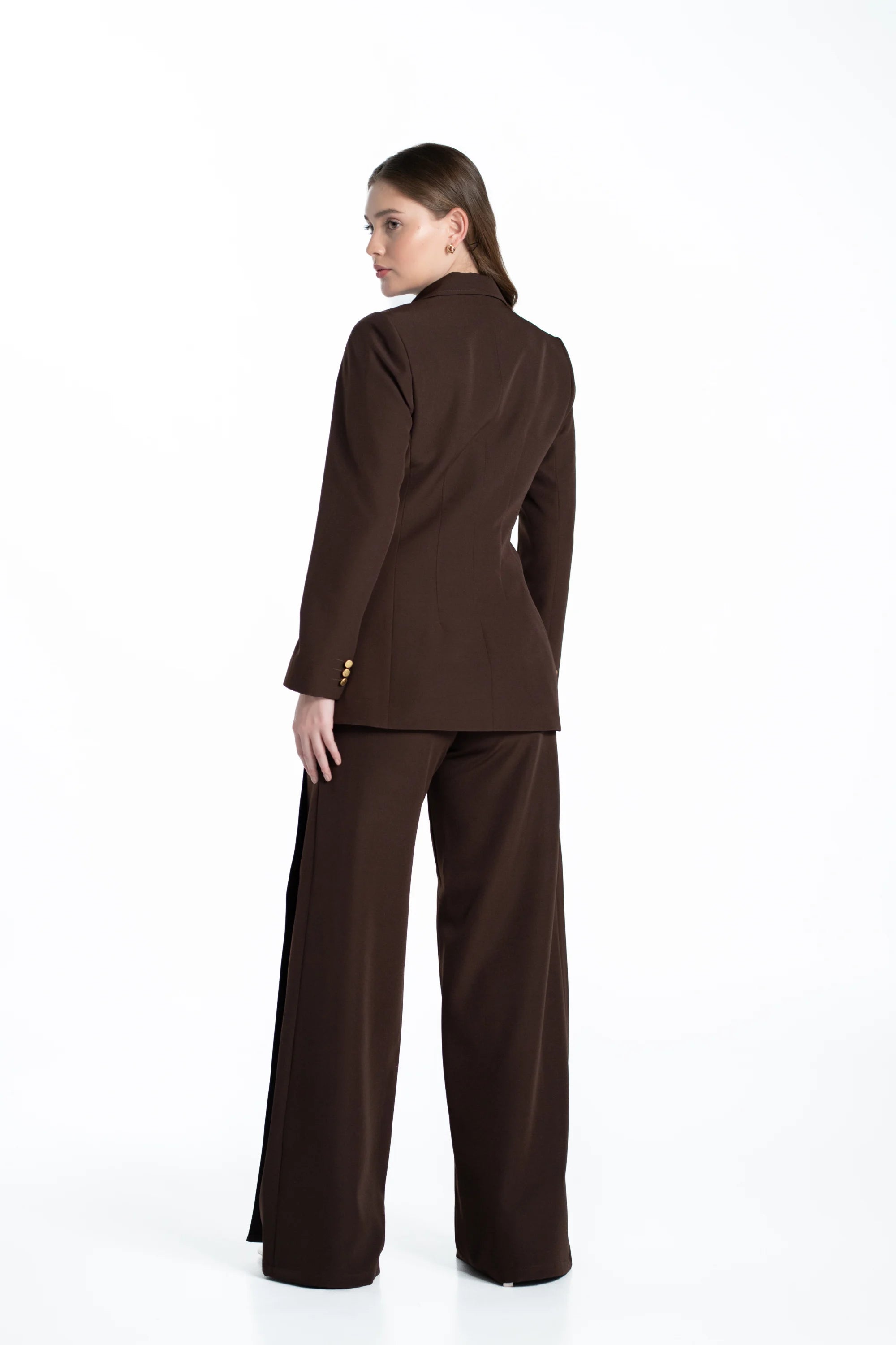 Conjunto de Alta Costura Chocolate