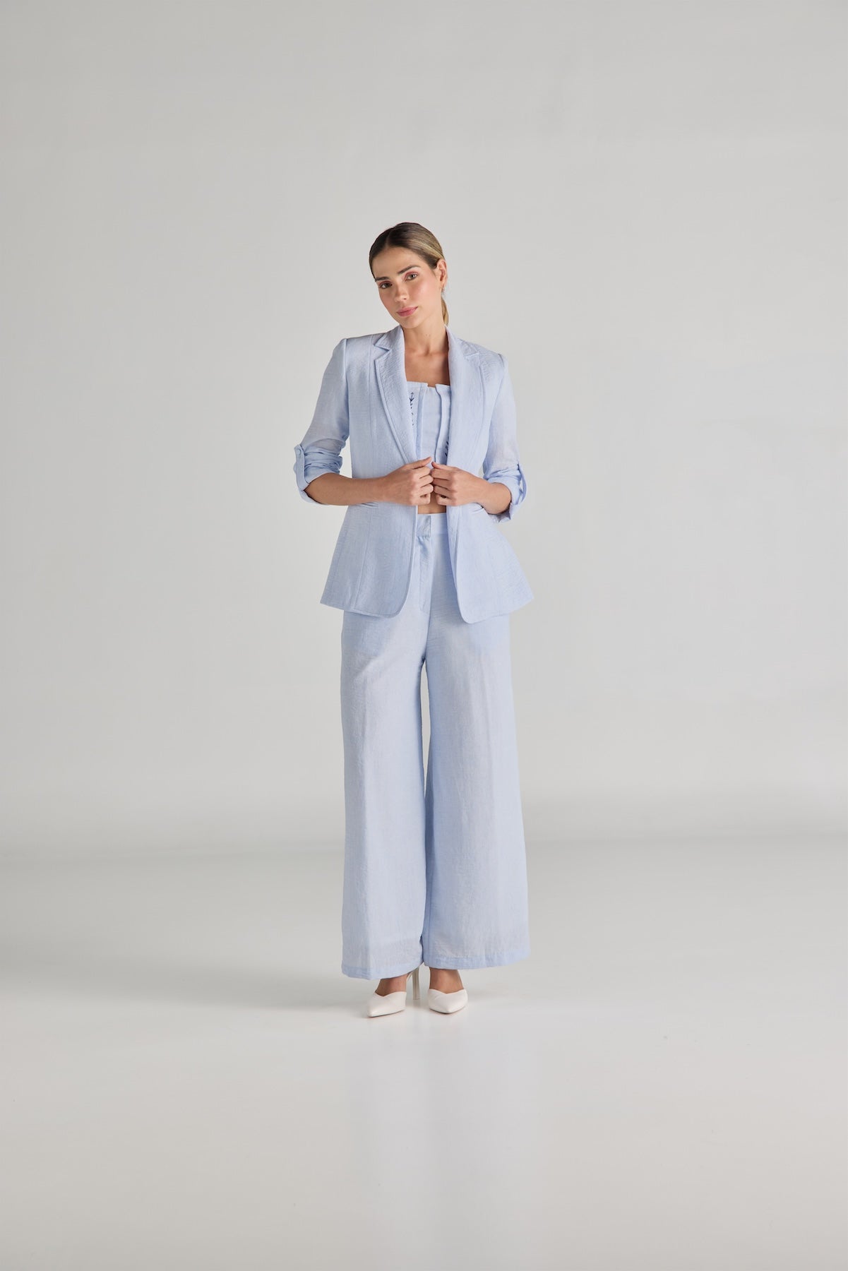 All Set Lino Azul