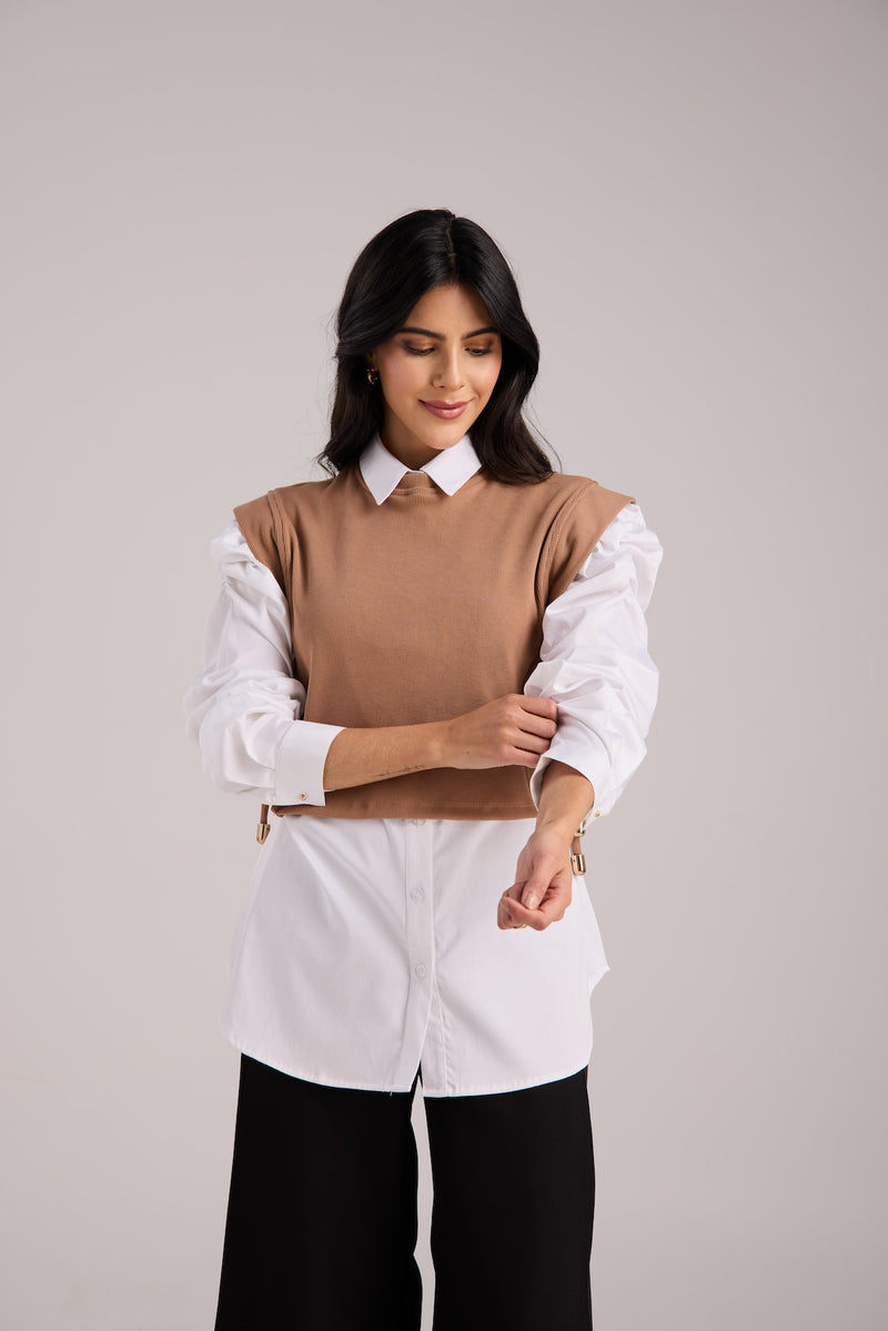 Blusa Amará con Chaleco